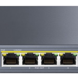Cudy POE40 60W/30W Gigabit POE+ Extender, 802.3af/802.3at Standard, Data Power 100 Meters, Metal