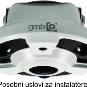 CAM-IP8MP-SKY30 GMB kamera 8 mpix Fish ip camera 360 stepeni 1.8mm 20m, POE