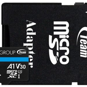 TeamGroup MICRO SDXC 64GB ELITE, UHS-I U3 V30 A1, 100/50MB/s +SD Adapter TEAUSDX64GIV30A103