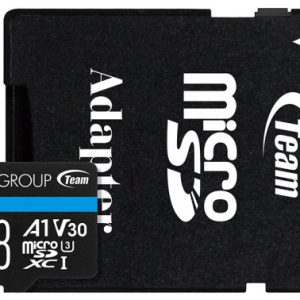 TeamGroup MICRO SDXC 128GB ELITE, UHS-I U3 V30 A1, 100/50MB/s +SD Adapter TEAUSDX128GIV30A103