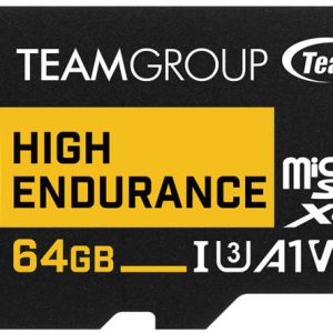 TeamGroup MICRO SDXC 64GB High Endurance UHS-I U3 V30, 100/50MB/s, THUSDX64GIV3002 ZA VIDEO NADZOR!