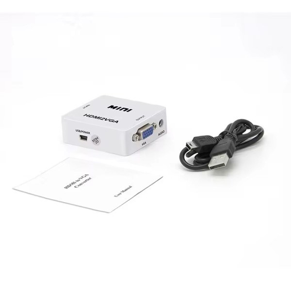 A-HDMI-VGA-Mini ** Gembird input HDMI to VGA (901) (289) HDMI adapteri SOPING.RS 42 A-HDMI-VGA-Mini ** Gembird input HDMI to VGA (901) (289) - Слика 2