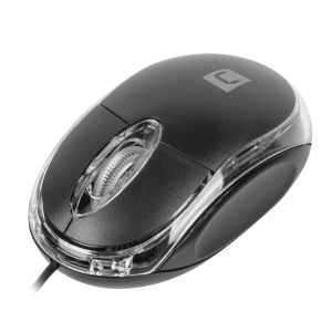 VIREO 2, Optical Mouse 1000 DPI, 3 Buttons, USB, Black, Cable 1,25m - NMY-1983