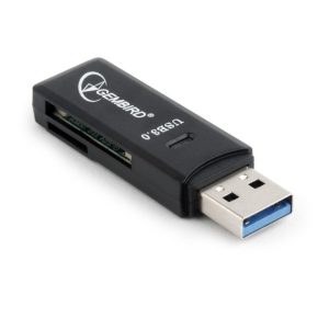Compact USB 3.0 SD card reader, blister - UHB-CR3-01