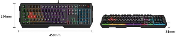 A4-B135N A4Tech Bloody Gejmerska svetleca tastatura(NEON LED), black, USB, US layout Tastature SOPING.RS 47 A4-B135N A4Tech Bloody Gejmerska svetleca tastatura(NEON LED), black, USB, US layout - Слика 7