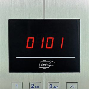 TEH-TEL Spoljna jedinica Q2C audio interfona sa čitačem