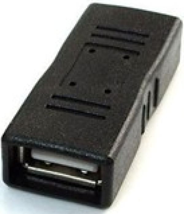 A-USB2-AMFF Gembird zensko-zenski adapter USB 2.0 coupler, black USB adapteri SOPING.RS 41 A-USB2-AMFF Gembird zensko-zenski adapter USB 2.0 coupler, black