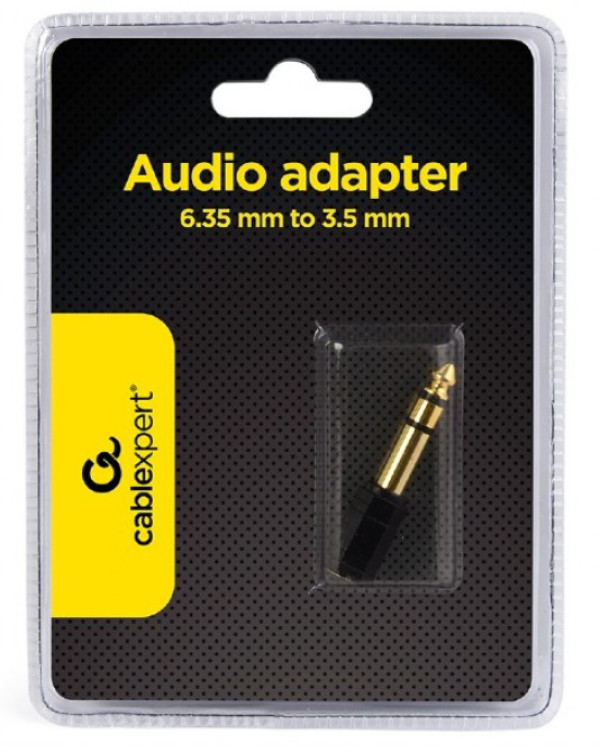 A-6.35M-3.5F Gembird 6.35mm stereo plug to 3.5mm stereo socket CAGP23930BK Zvučnici i audio uređaji SOPING.RS 41 A-6.35M-3.5F Gembird 6.35mm stereo plug to 3.5mm stereo socket CAGP23930BK
