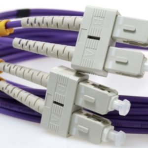 FO SC/UPC - SC/UPC MM 3M OM4 DX Purple