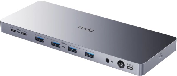 Cudy CS700 13-IN-1 10Gbps USB-C Dual 4K Docking Station | 150W PSU Svičevi SOPING.RS 44 Cudy CS700 13-IN-1 10Gbps USB-C Dual 4K Docking Station | 150W PSU - Слика 4