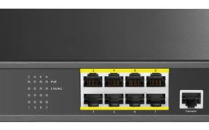 Cudy GS2008S2 8-Port Layer 2 Managed Gigabit Switch with 2 Gigabit SFP Slots