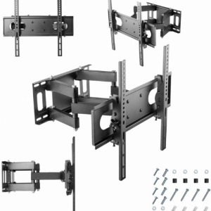 TV wall mount, (full-motion), Max. 35kg, 32”-55” - WM-55ST-04
