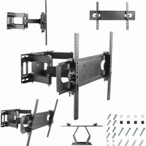 TV wall mount, (full-motion), Max. 35kg, 37”-70” - WM-70ST-01