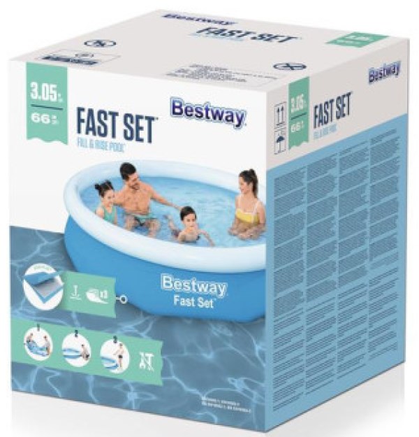 BAZEN 57456 305X66 FAST SET BESTWAY #1 Bazeni SOPING.RS 42 BAZEN 57456 305X66 FAST SET BESTWAY #1 - Слика 2
