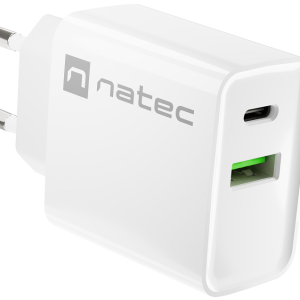 RIBERA USB Type-C/Type-A Charger, QC3.0 & PD3.0, 3A 20W, White – NUC-2061 Oprema za mobilne telefone SOPING.RS RIBERA USB Type-C/Type-A Charger, QC3.0 & PD3.0, 3A 20W, White - NUC-2061