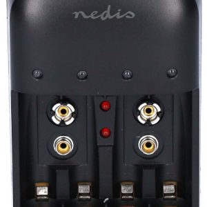 BACH07 Nedis Punjac baterija AA/AAA/9V LED indikator