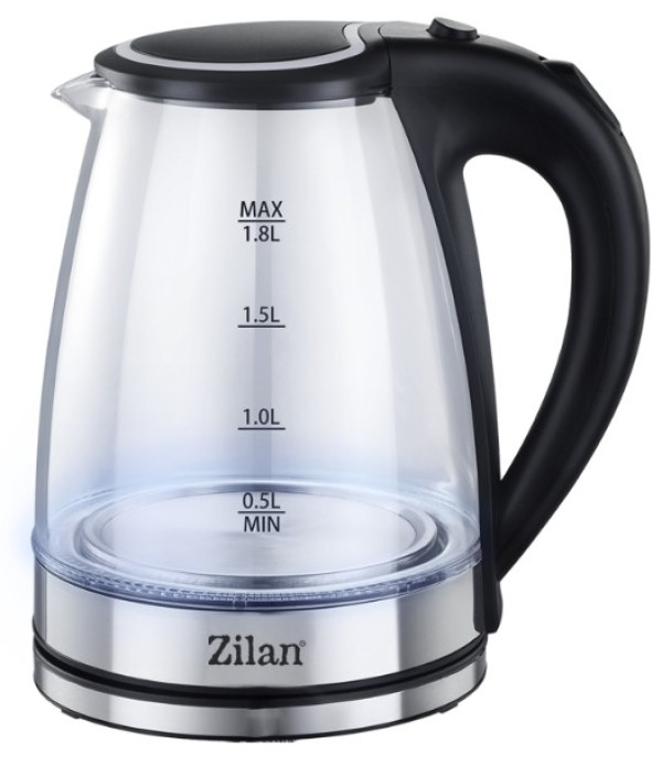 Zilan ZLN8115 Kuvalo za vodu 1,8L, 1800W, stakleno Ketleri - Grejači vode SOPING.RS 41 Zilan ZLN8115 Kuvalo za vodu 1,8L, 1800W, stakleno