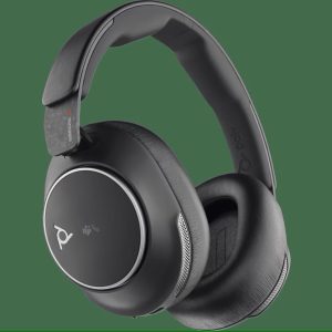 HP Poly Voyager Surround 80 UC Microsoft Teams Certified USB-C Headset +USB-C/A Adapter, Black, 2yw - 8G7U0AA
