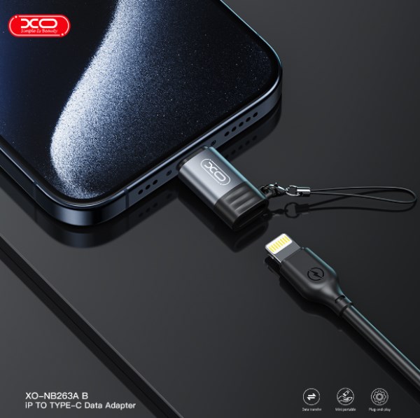 XO NB263A Adapter Lightning na Tip C USB adapteri SOPING.RS 44 XO NB263A Adapter Lightning na Tip C - Слика 4