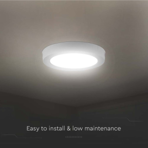 V-TAC LED PANEL NADGRADNI OKRUGLI, 18W, 6500K, SKU-7878