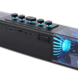 Microlab MS213B Bluetooth speaker soundbar 2x10W, Baterija 3.7V/4000mA USB, SD, AUX, LED/black