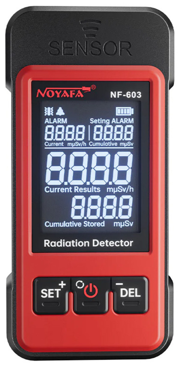 NOYAFA NF-603 Detektor radijaci – visoka osetljivost, detekcija više zraka, prenosivi Alati SOPING.RS 41 NOYAFA NF-603 Detektor radijaci - visoka osetljivost, detekcija više zraka, prenosivi