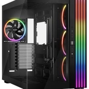 LIGHT BASE 900 FX Black, MB compatibility: E-ATX / ATX / M-ATX / Mini-ITX, ARGB illumination, 4 Ligh - BGW71