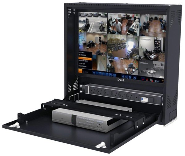 REK CRNI DVR BOX za zid 560×540×150mm Rekovi i oprema SOPING.RS 43 REK CRNI DVR BOX za zid 560×540×150mm - Слика 3