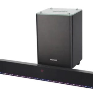 Microlab ROCKBAR500 Soundbar + Subwoofer LED 60W, Bluetooth, Aux, Optical