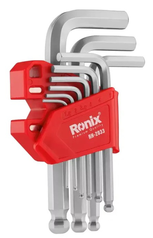 Alat MAGNETNI HEX KLJUCEVI SET 9-DELNI CR-V RH-2033 1.5-10mm Alati SOPING.RS 41 Alat MAGNETNI HEX KLJUCEVI SET 9-DELNI CR-V RH-2033 1.5-10mm