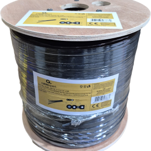KABL-OPTIC-FTTH-4F-FRP * Gembird Opticki kabl 4-vlakna SM G657A1 Flat, Outdoor, sa sajlom 1mm, 1000m