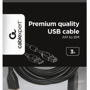 CCF-USB2-AMBM-10 Gembird USB 2.0 A-plug B-plug ferit kabl za stampac 3m