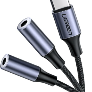 UGREEN USB-C M. na 2 x Audio 3.5mm F. 25cm