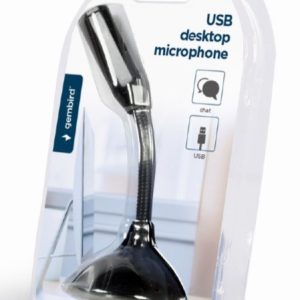 USB Desktop Microphone, Black - MIC-DU-02