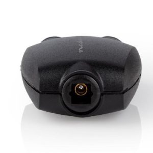 CAGB25940BK Splitter, TosLink ženski na 2x TosLink ženski adapter, Black