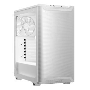 PURE BASE 501 Airflow Window White, MB compatibility: ATX / M-ATX / Mini-ITX, Two pre-installed be q - BGW75