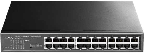 Cudy FS1024 24-Port 10/100 Mbps Ethernet Switch Svičevi SOPING.RS 41 Cudy FS1024 24-Port 10/100 Mbps Ethernet Switch