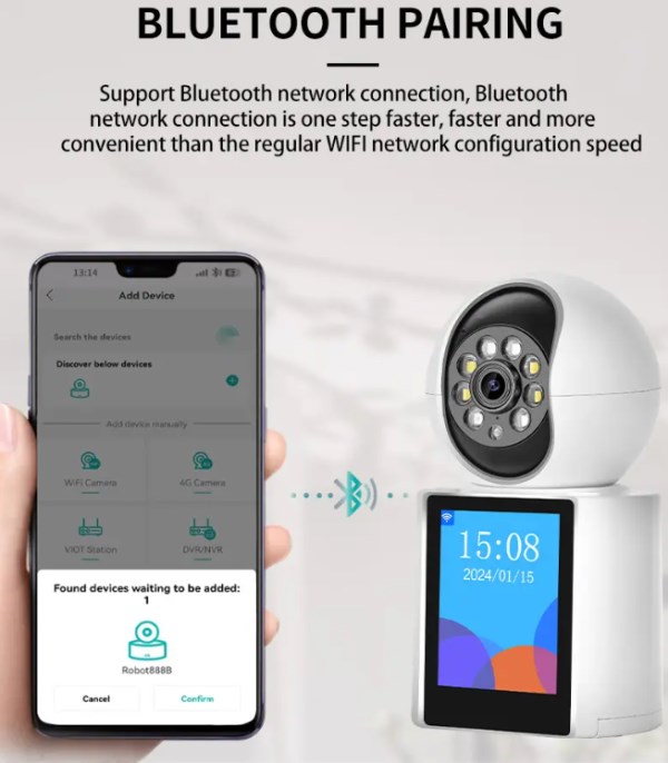 CAM-IP3M-V1 GMB Video Calling kamera 3 mpix microSD iCSee xmeye pro app Two-way voice PTZ, 3.6mm Sigurnosne kamere SOPING.RS 42 CAM-IP3M-V1 GMB Video Calling kamera 3 mpix microSD iCSee xmeye pro app Two-way voice PTZ, 3.6mm - Слика 2
