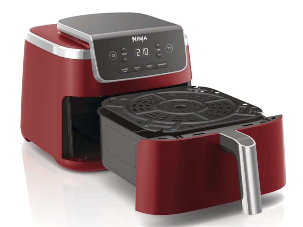 Airfryer NINJA AF140EUCM jedna korpa/2000W/4.7L/crvena Friteze SOPING.RS 42 Airfryer NINJA AF140EUCM jedna korpa/2000W/4.7L/crvena - Слика 2