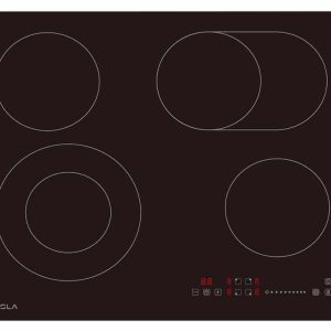 Ugradna ploca TESLA HV6411MX/staklokeramicka/4 zone/51,9cm/crna