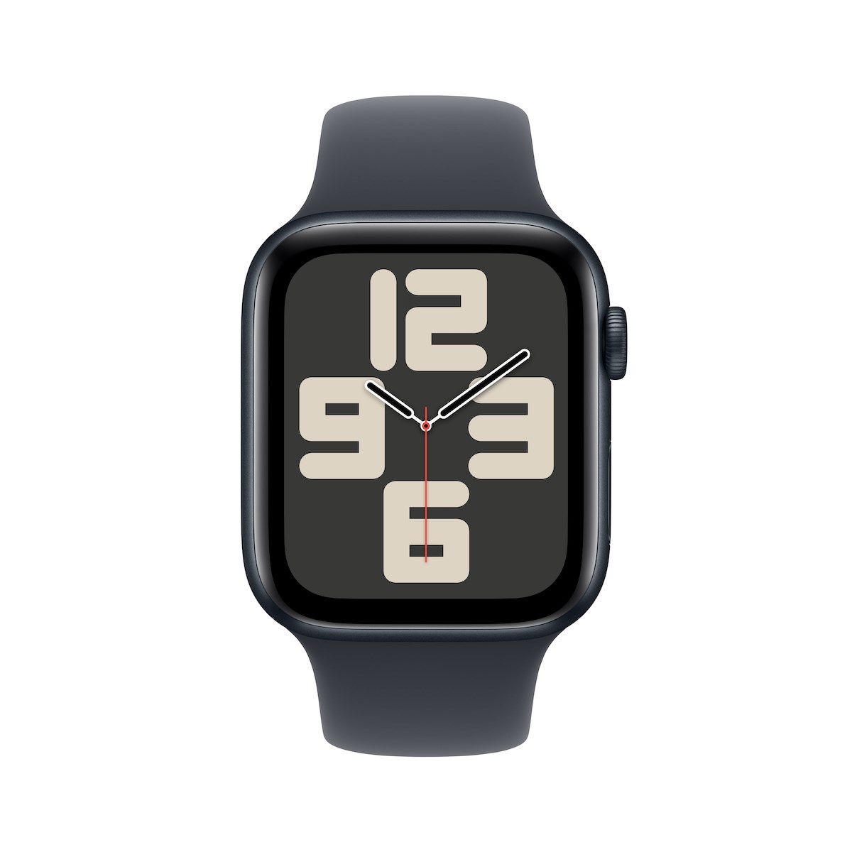 Apple Watch SE GPS 40mm Midnight Aluminium Case with Midnight Sport Band - M/L - Слика 2