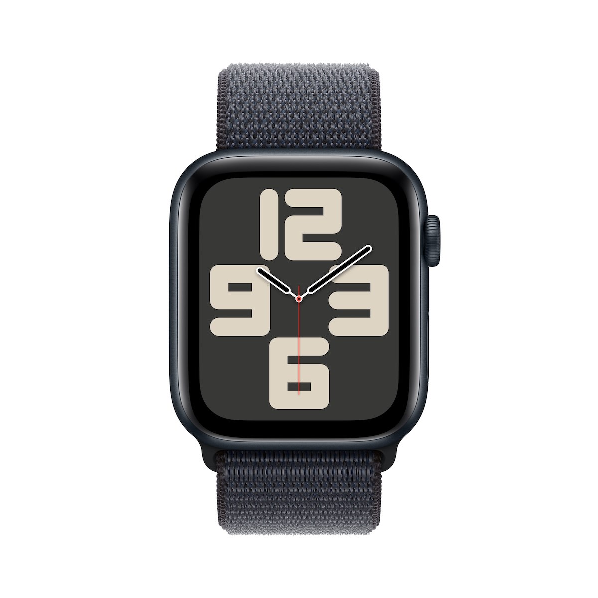 Apple Watch SE GPS 44mm Midnight Aluminium Case with Ink Sport Loop - Слика 2
