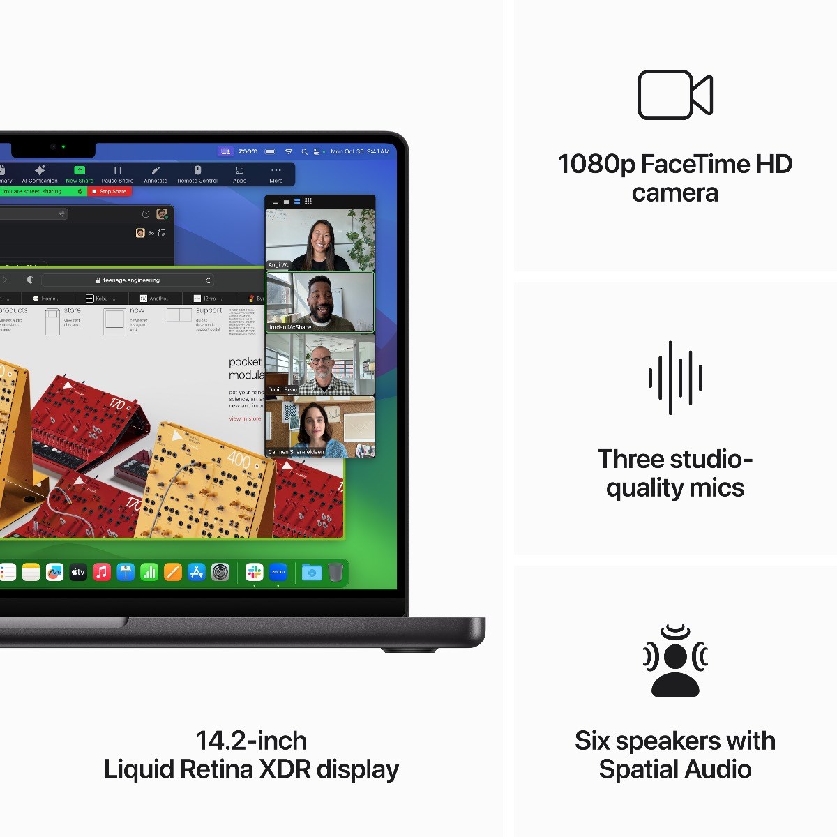 MacBook Pro 14" M3 Max 1TB Space Black - INT - Слика 8