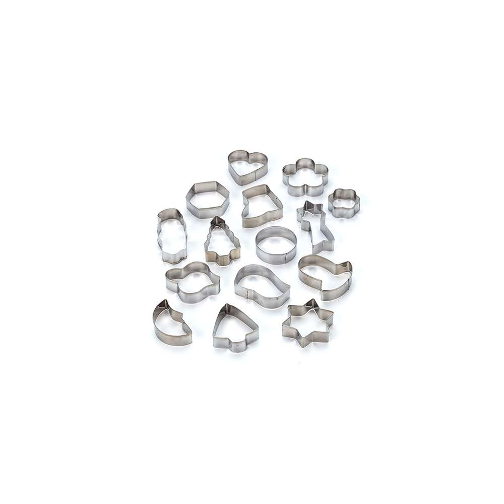 NAVA NV10-186-014 KALUPI ZA KOLAČIĆE INOX 15 OBLIKA Posuđe i kuhinjska oprema SOPING.RS 41 NAVA NV10-186-014 KALUPI ZA KOLAČIĆE INOX 15 OBLIKA