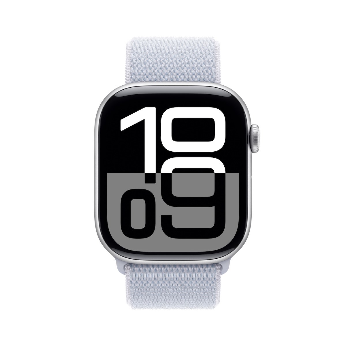 Apple Watch Series 10 GPS 46mm Silver Aluminium Case with Blue Cloud Sport Loop - Слика 2