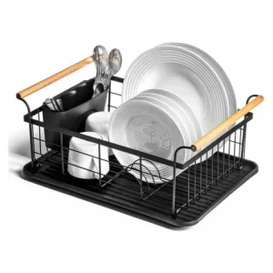 Vilde 150621 - Metalni ocedjivac za sudove 36x30x14.5 cm