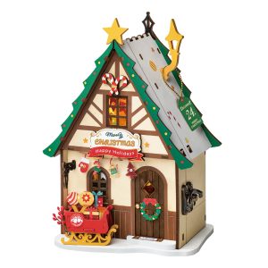 Twinkling Christmas House