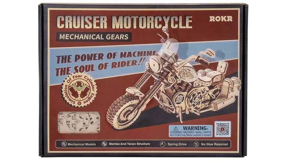 Cruiser motorcycle Akcione figure i igračke SOPING.RS 44 Cruiser motorcycle - Слика 4
