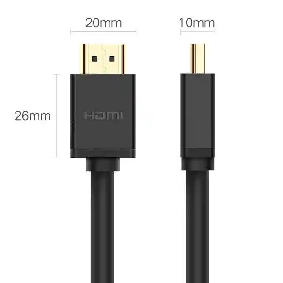 Kabl HDMI-HDMI Ugreen HD104 1.4v 3m crni Video kablovi SOPING.RS 42 Kabl HDMI-HDMI Ugreen HD104 1.4v 3m crni - Слика 2