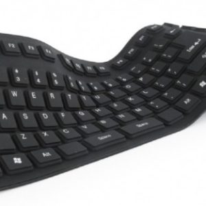 KB-109F-B Gembird Fleksibilna tastatura US layot USB+microUSB OTF adapter
